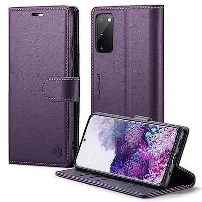 Dteck for Samsung Galaxy A14 5G Wallet Case for Women and Men ,PU Leather  Flip Folio Phone Cover with Credit Card Holder Stand Compatible with  Samsung Galaxy A14 5G,Purple 