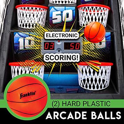 Franklin Sports Anywhere Basketball Arcade Game - Table Top Basketball  Arcade Shootout- Indoor Electronic Basketball Game