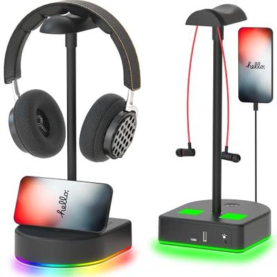 RGB headphone holder stand