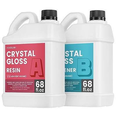 Epoxy Resin Crystal Clear 8 oz Kit. for Super Gloss Coating and Tabletops