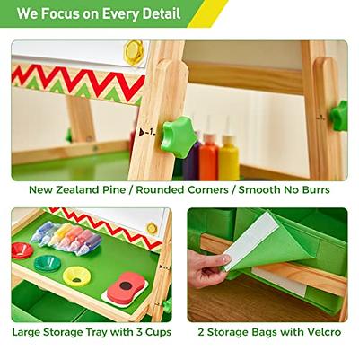 FUNLIO Kids Art Easel, 3 Height Adjustable for Kids Aged 2-8