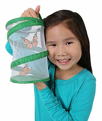 Insect Lore - Mini Butterfly Habitat, Insect Mesh Cage, Pop Up