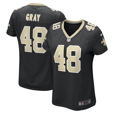 Men's New Orleans Saints Andrus Peat Nike Black Game Jersey