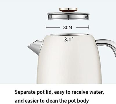 1.8-Liter Temperature Control Stainless-Steel Electric Kettle