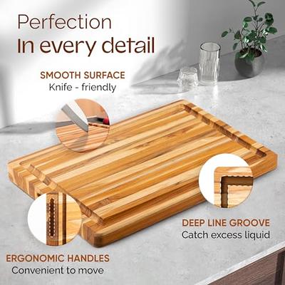 Edge Grain Handgrip Cutting Board