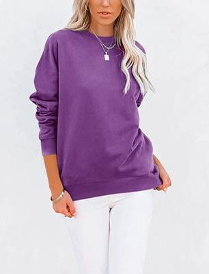 Tummy Control Long Sleeve Basic Tops for Women Soft Sweater Solid Color  Cropped T Shirts Cute Crew Neck Sweatshirts, Black, Small : :  Clothing, Shoes & Accessories