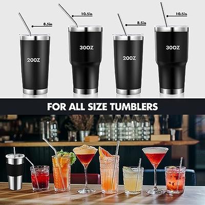 Stainless Steel Straws Replacement For Yeti Rambler Series and