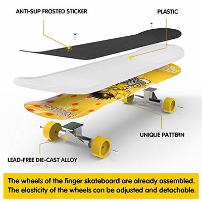 Plastic Mini Finger Skateboard Fingerboard
