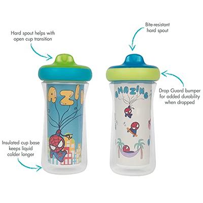 The First Years Marvel Insulated Sippy Cups - Spill Proof Insulated Toddler  Cups with Bite-Resistant Hard Spout - 9 Ounces - 2 Count - Yahoo Shopping