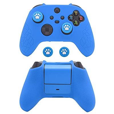 ECHZOVE Xbox Series X/S Controller Silicone Cover Case, Rubber Skin for  Xbox Series X/S Controller with Thumb Grips - Blue