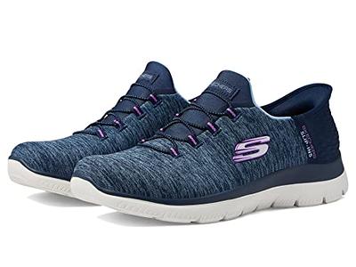 Skechers Womens Summits Dazzling Haze Hands Free Slip-Ins Slip-On Walking  Shoes - JCPenney