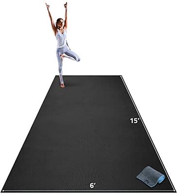 GXMMAT Extra Large Yoga Mat 12'X6'X7mm, Thick Workout Mats For