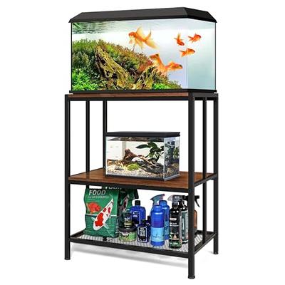 GADFISH Fish Tank Stand for up to 20 Gallon Aquarium, Metal