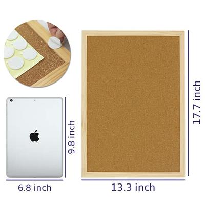 OWLKELA 17.7 X 13.3 Inch Cork Board Bulletin Board, Wall-Mounted  Presentation, Message Notice Pin Board, Perfect for Office & Home Decor,  School, Cubicle - Yahoo Shopping