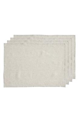 Bed Threads 4-Pack Linen Napkins in Oatmeal