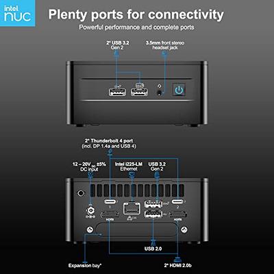 Intel NUC 12 Pro Mini PC, Latest 12TH GEN Intel Core i5-1240P 12