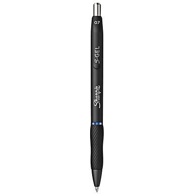 Sharpie S-Gel Retractable Gel Pen, Bold 1 mm, Assorted Ink, Black Barrel, 4/Pack