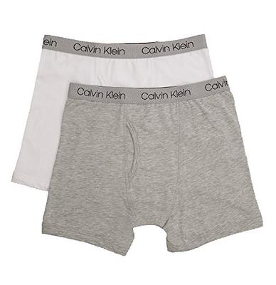 Calvin Klein Boys' Modern Cotton Assorted Boxer Briefs Underwear