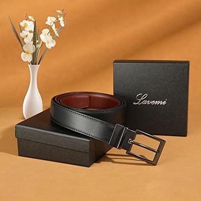 CHAOREN Leather Reversible Belts for Men - Double Style, Singular Elegance