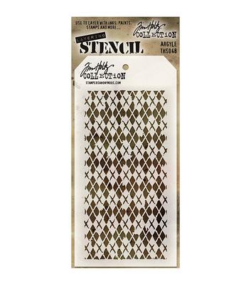 Tim Holtz Rays Layering Stencil THS003