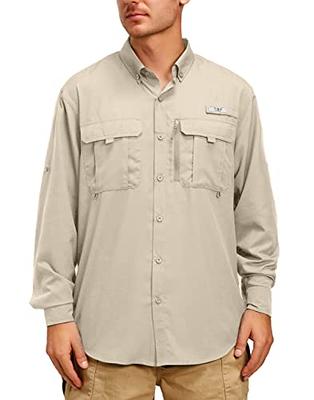 Long Sleeve Fishing Shirts For Men Sun Protection Lightweight