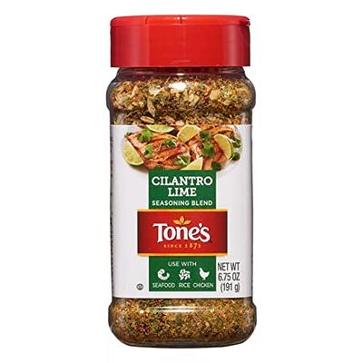 Badia Cilantro Lime Pepper Salt, 8 oz (Pack of 6)