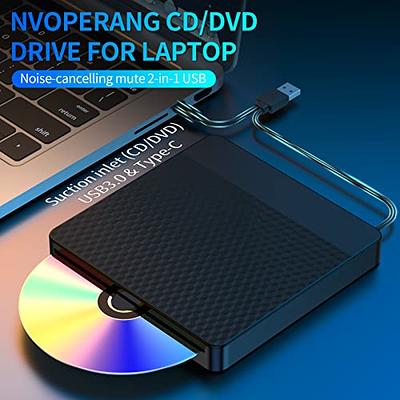 External DVD Drive USB 3.0 Type-C CD/DVD Drive Slot-in DVD Player
