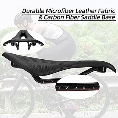 ROCKBROS Bike Seat Lightweight Carbon Fiber Bike Saddle Comfortable Road Bike  Seat Bicycle Accessories for Men Women Pneumatic Cycling Saddle Cushion  Shock Absorbing for Road MTB Mountain Bikes - Yahoo Shopping