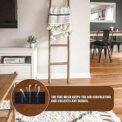 Floor Vent Covers Rectangle Air Vent Screen Cover Magnetic PVC Vent Mesh  Floor Register Cover Plastic Vent Screen for Wall Ceiling Floor Catch  Debris