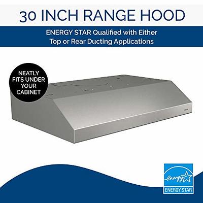 DKB Range Hood DKB-168M-30 30 Inch Wall Mount Stainless Steel Kitchen