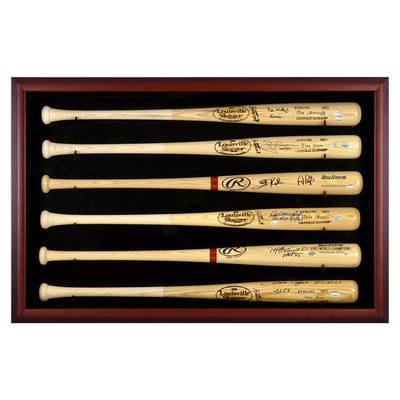 St. Louis Cardinals Mahogany 2-Baseball Display Case