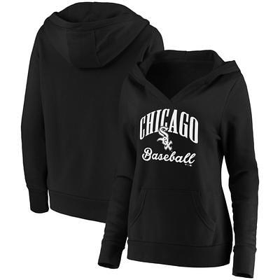 Fanatics Branded Men's Fanatics Branded Heathered Charcoal Chicago White Sox  The 312 Team Fitted Pullover Hoodie