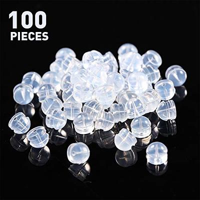 Silicone Earring Back For Studs 6 Styles Clear - Temu