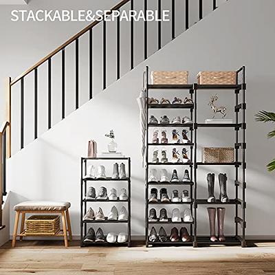  WEXCISE Large Shoe Rack Organizer 9 Tiers 4 Rows for