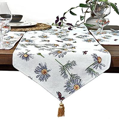 Colorful Ruffled Cloth Napkins Bulk, Linen Set, Small 14x14 Size, Table  Runner - Yahoo Shopping