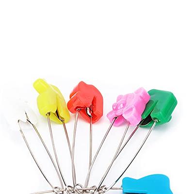 100 Pcs Diaper Pins, 2.2in Diaper Pins for Cloth Diapers Heavy Duty,  Stainless