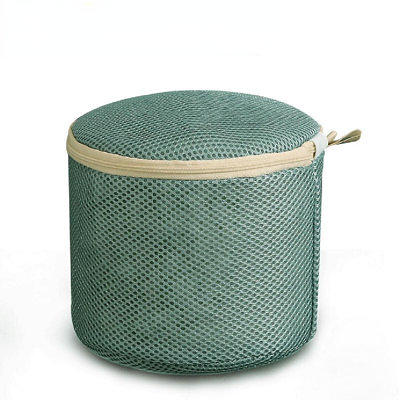 Zipped Laundry Washing Bag Mesh Net Underwear Bra Anti-deformation Bag