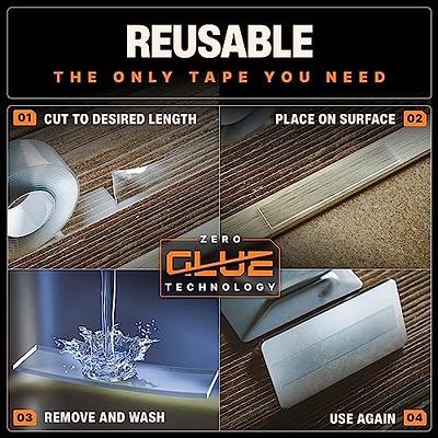 Double Sided Tape Heavy Duty, Picture Hanging Strips Strong Adhesive Tape  for Wall Art Home/Office Decor, Waterproof Mounting Tape - Yahoo Shopping