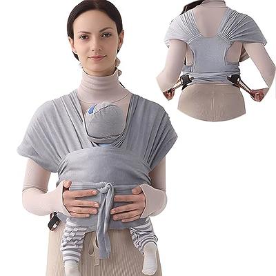 Flwrgirl Baby Wraps Carrier Sling,Adjustable Baby Carrier Newborn to  Toddler,Easy to Wear T-Shirt Style Baby Wrap for Dad and Mom(Seasonal,Gray)  - Yahoo Shopping