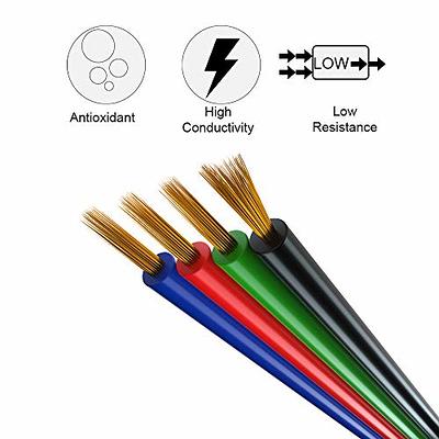 4C LED Strip RGB Wire to Tape Connector – Armacost Lighting