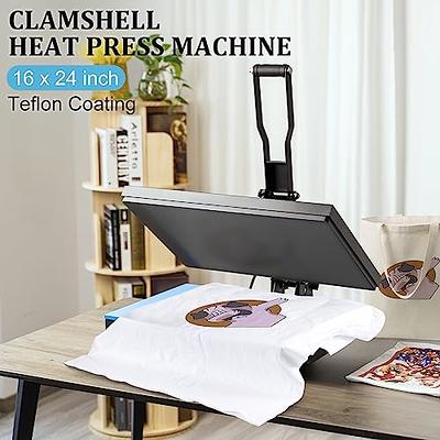 Digital Clamshell Heat Press Transfer T-Shirt Sublimation Press Machine  16x24