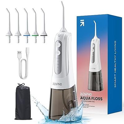 Portable Water Flosser for Teeth Cleaning, 4 Modes 4 Jets Mini