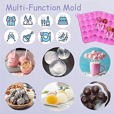 Cake Pop Mold - 20 Cavity Silicone Cake Pop Mold with Cake Pop Gift Bags  and Decorating Pen, Awesome Baking Gifts for Beginners and Kids