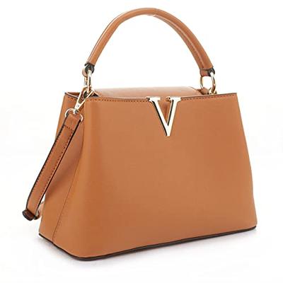 EVVE Women's Small Classic Top Handle Satchel Bag