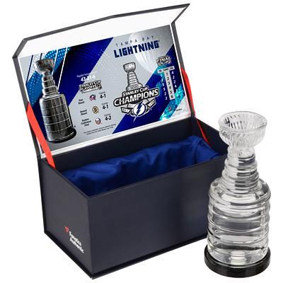 Steven Stamkos Tampa Bay Lightning 2021 Stanley Cup Champions Logo Deluxe Tall Hockey Puck Case