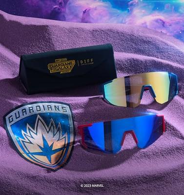 DIFF Guardians of The Galaxy Team Suit Mirrored Shield Sunglasses