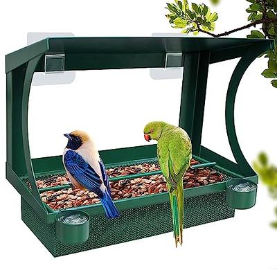 X-PREK Metal Window Bird Feeder,Durable Windows Bird Feeders with Super  Adhesive Sheet Easy Clean and Fill Large Wild Bird Feeder for Outdoors  Hanging Great Bird Watching Gifts for Seniors - Yahoo Shopping