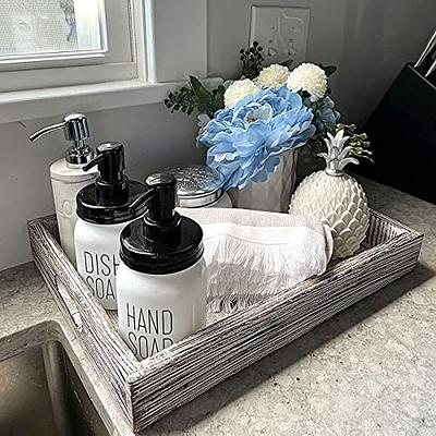 Kitchen Soap Dispenser, Farmhouse Kitchen Decor, Dish Soap Dispenser, Hand Soap  Dispenser, Painted Mason Jar Soap Dispenser, Farmhouse Decor 