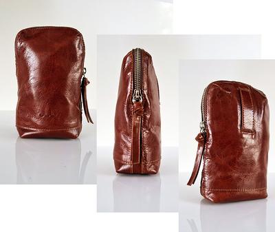 Handmade Leather Crossbody Bag For Sale