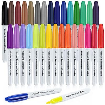 Teling 12 Pcs Jumbo Size Permanent Markers Bulk Chisel Tip Big Marker Pens  Markers Set for Industrial Use Work on Wood Metal Plastic Stone Glass -  Yahoo Shopping